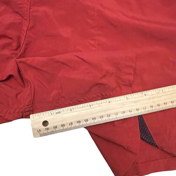 REI Shorts Men's Med Red Nylon Mesh Lined Swim Trunks - Picture 10 of 11